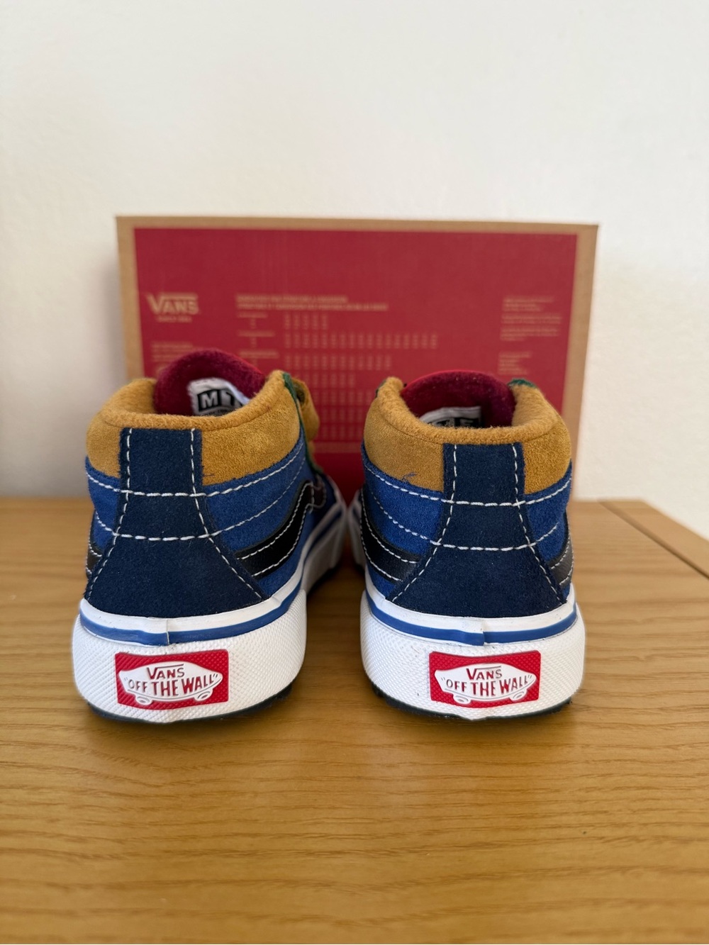 Vans Sk8 - Mid Reissu MTE MULTI / TRUE WHITE SIZE 10.5 C - Picture 7 of 9
